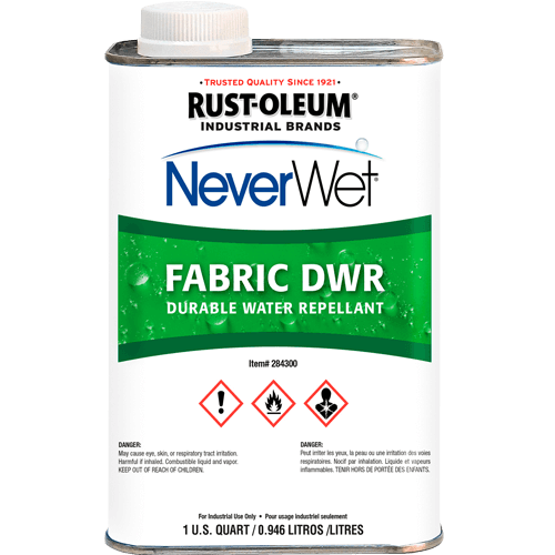 NeverWet Fabric DWR NEVERWET FABRIC DWR