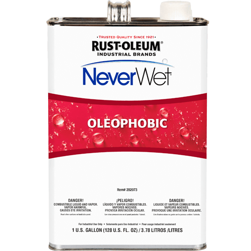NeverWet Oleophobic NEVERWET OLEOPHOBIC OIL REPELLING TREATMENT