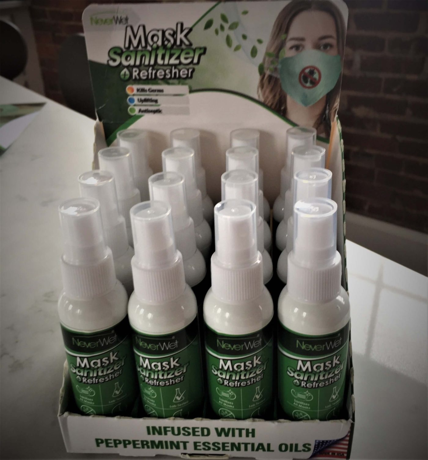 NeverWet Mask Sanitizer + Refresher